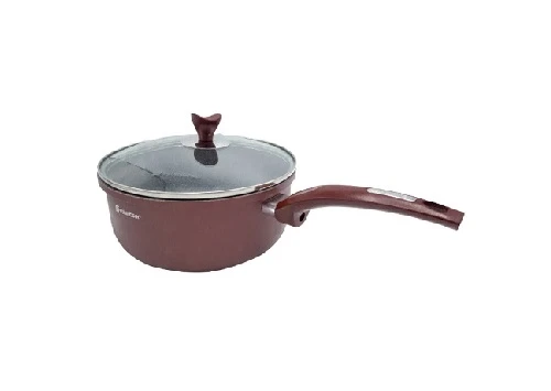 Cratita ceramica cu coada si capac aluminiu turnat Schmitter 20CM 2.5L 312.20 TC